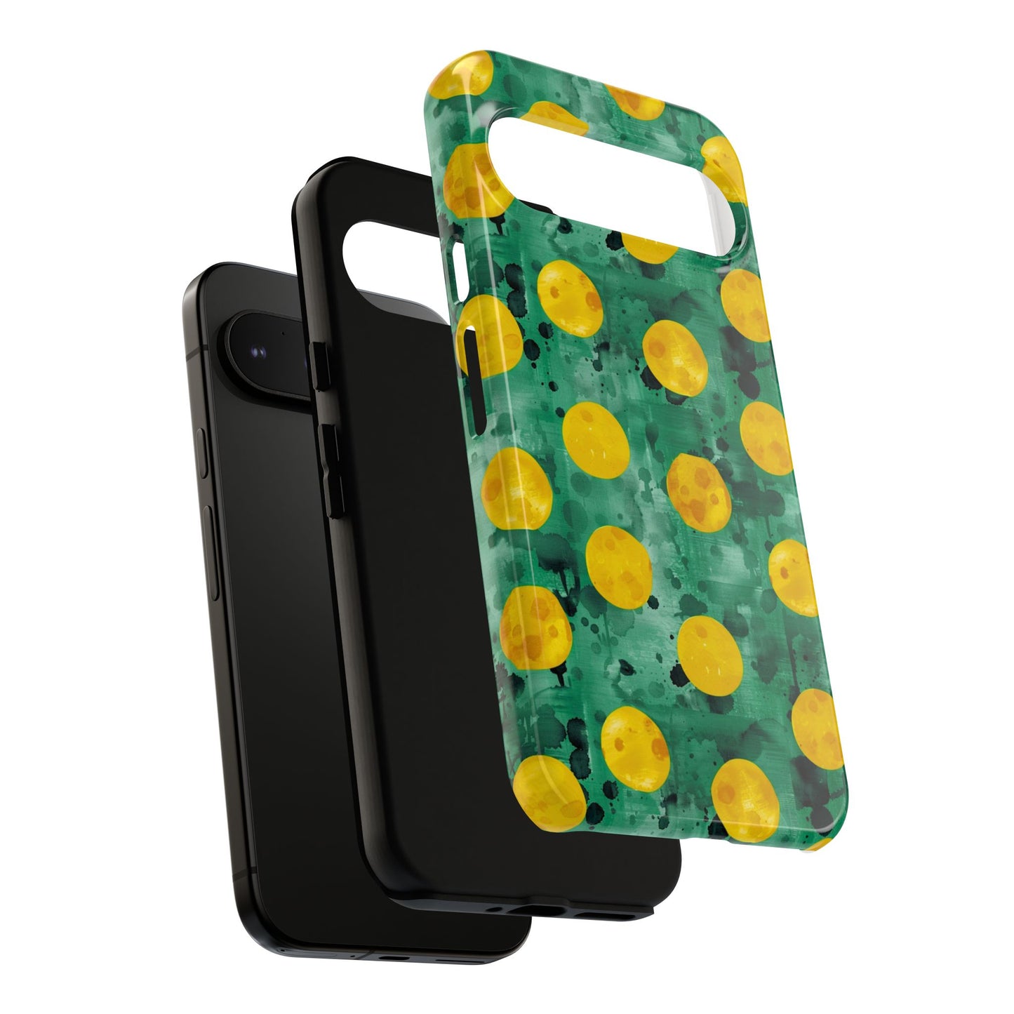 Tough Cases With a Green Color And Yellow ,A Perfect Gift For A Girl