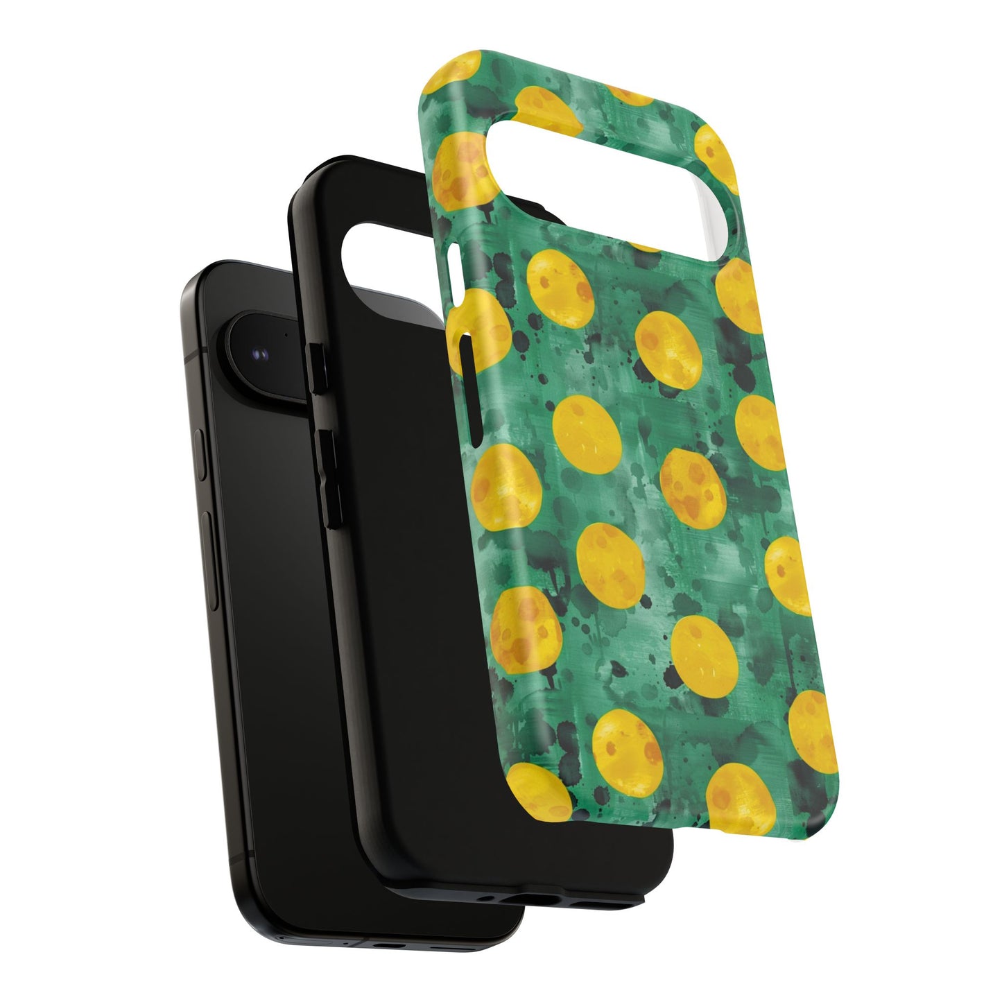Tough Cases With a Green Color And Yellow ,A Perfect Gift For A Girl