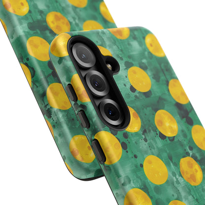 Tough Cases With a Green Color And Yellow ,A Perfect Gift For A Girl