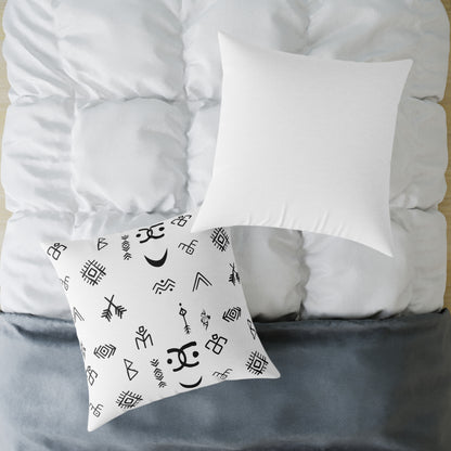 Stylish Geometric Print Pillow, Modern Home Decor.