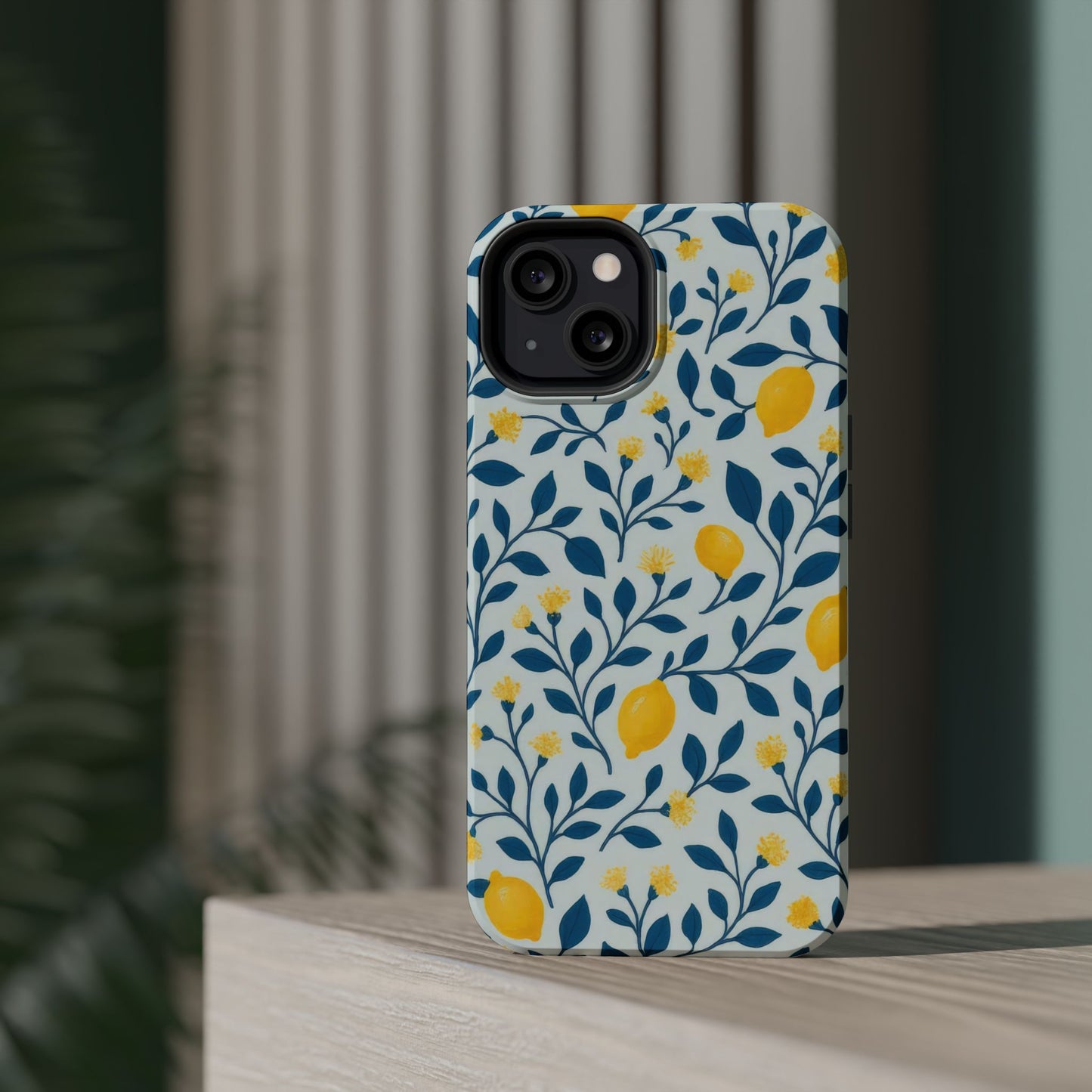 Phone Case — Lemon Branch Magnetic Impact-Resistant Case IPhone Case For Girl,Summer Vibes.