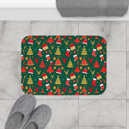 Bath Mat for holidays,Christmas decorations