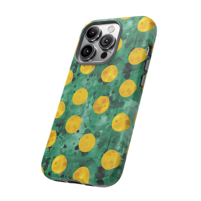 Tough Cases With a Green Color And Yellow ,A Perfect Gift For A Girl