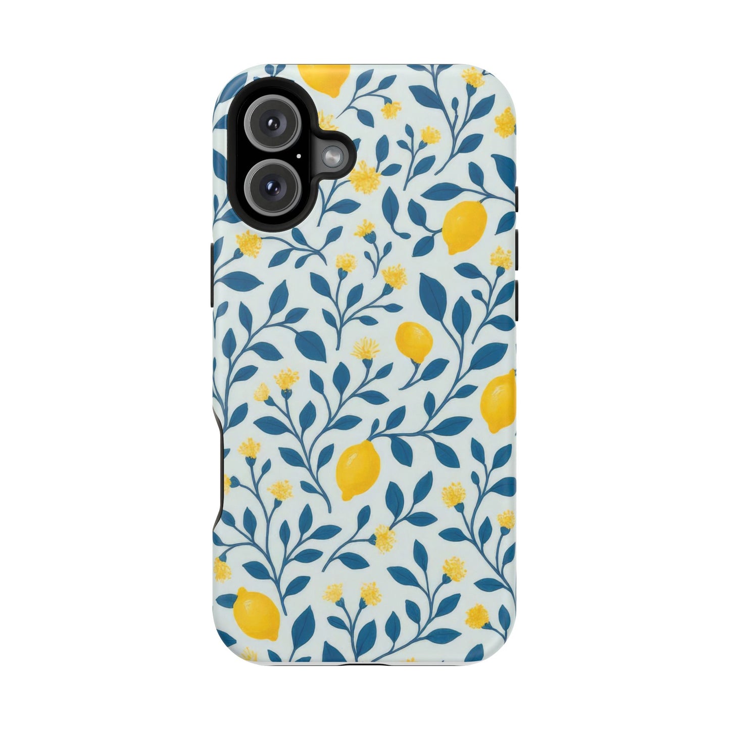Phone Case — Lemon Branch Magnetic Impact-Resistant Case IPhone Case For Girl,Summer Vibes.