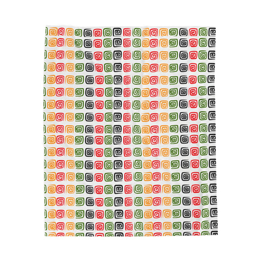 Cozy Colorful Velveteen Plush Blanket - Soft Throw for Home Decor, Gift for Birthdays, Holidays, Cozy Nights, Picnics