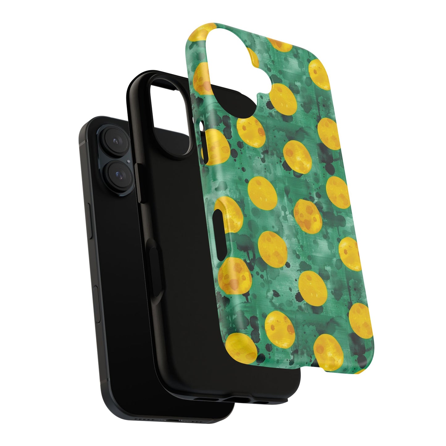 Tough Cases With a Green Color And Yellow ,A Perfect Gift For A Girl