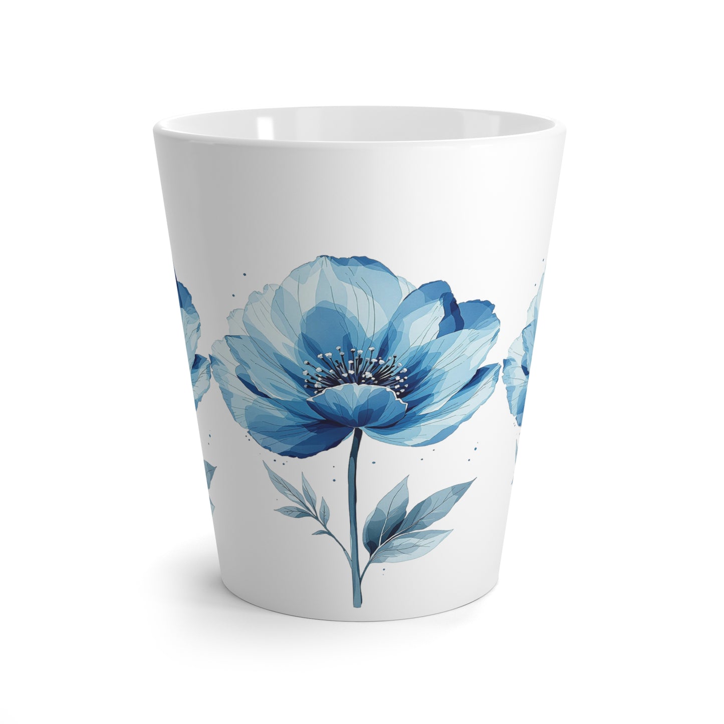 Latte Mug For Flowers Lovers.