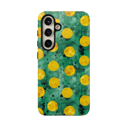 Tough Cases With a Green Color And Yellow ,A Perfect Gift For A Girl