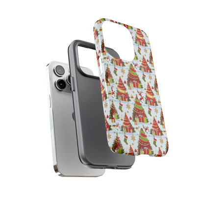Festive Phone Case for Holiday Cheer, Christmas Gift, Phone Cover, Winter Decoration, Santa Claus Design