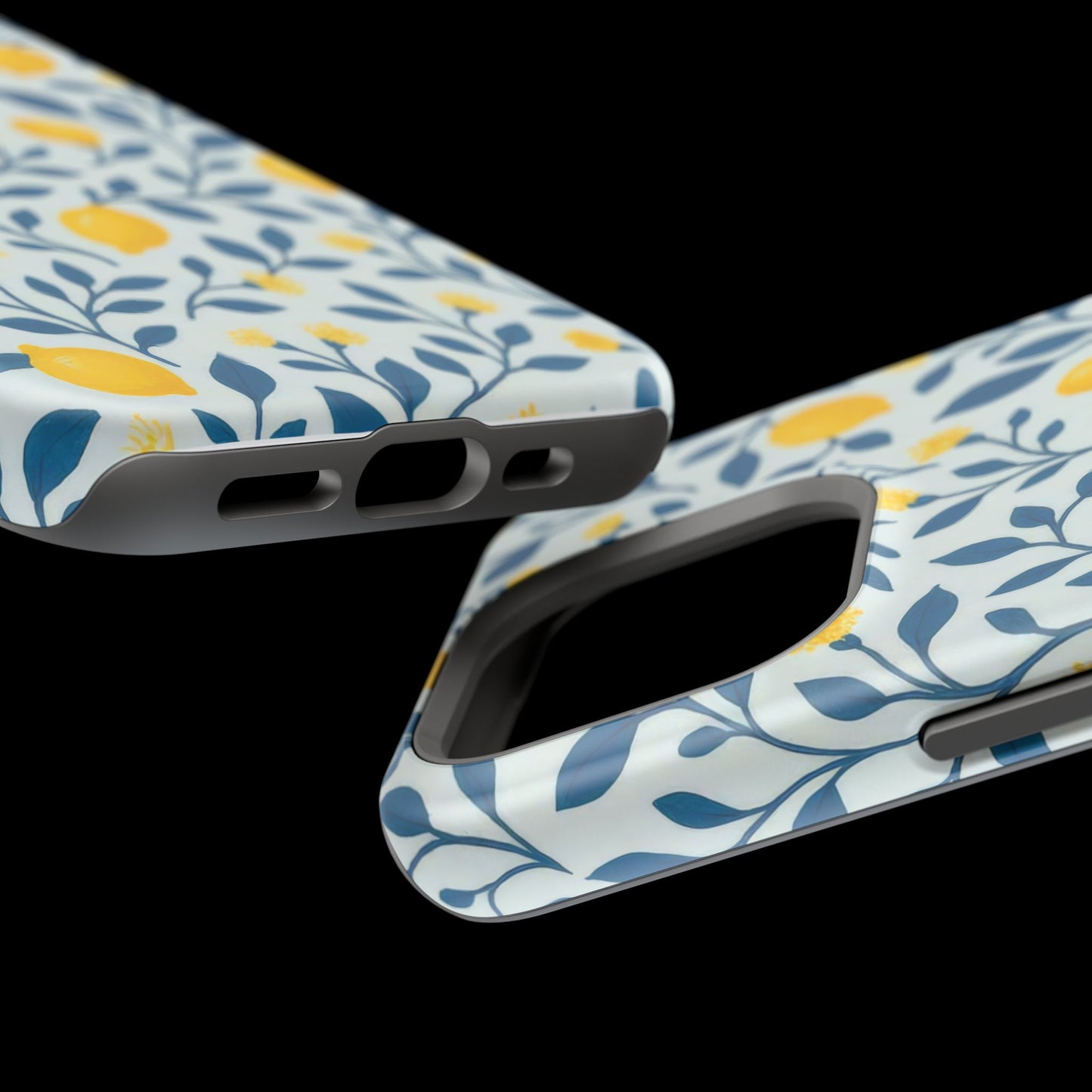 Phone Case — Lemon Branch Magnetic Impact-Resistant Case IPhone Case For Girl,Summer Vibes.