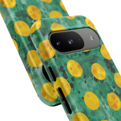 Tough Cases With a Green Color And Yellow ,A Perfect Gift For A Girl