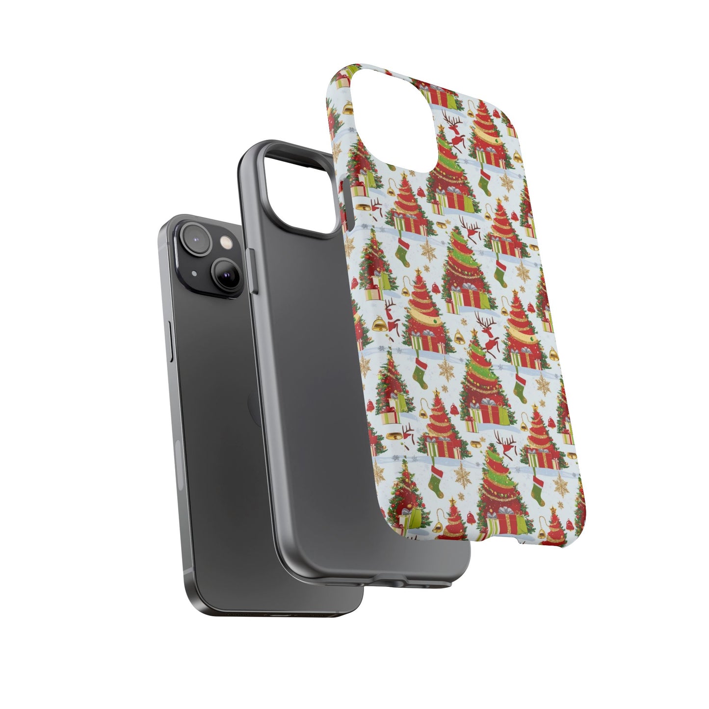 Festive Phone Case for Holiday Cheer, Christmas Gift, Phone Cover, Winter Decoration, Santa Claus Design