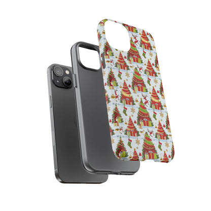 Festive Phone Case for Holiday Cheer, Christmas Gift, Phone Cover, Winter Decoration, Santa Claus Design