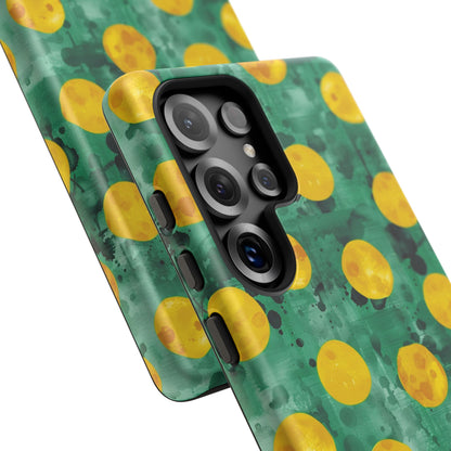 Tough Cases With a Green Color And Yellow ,A Perfect Gift For A Girl