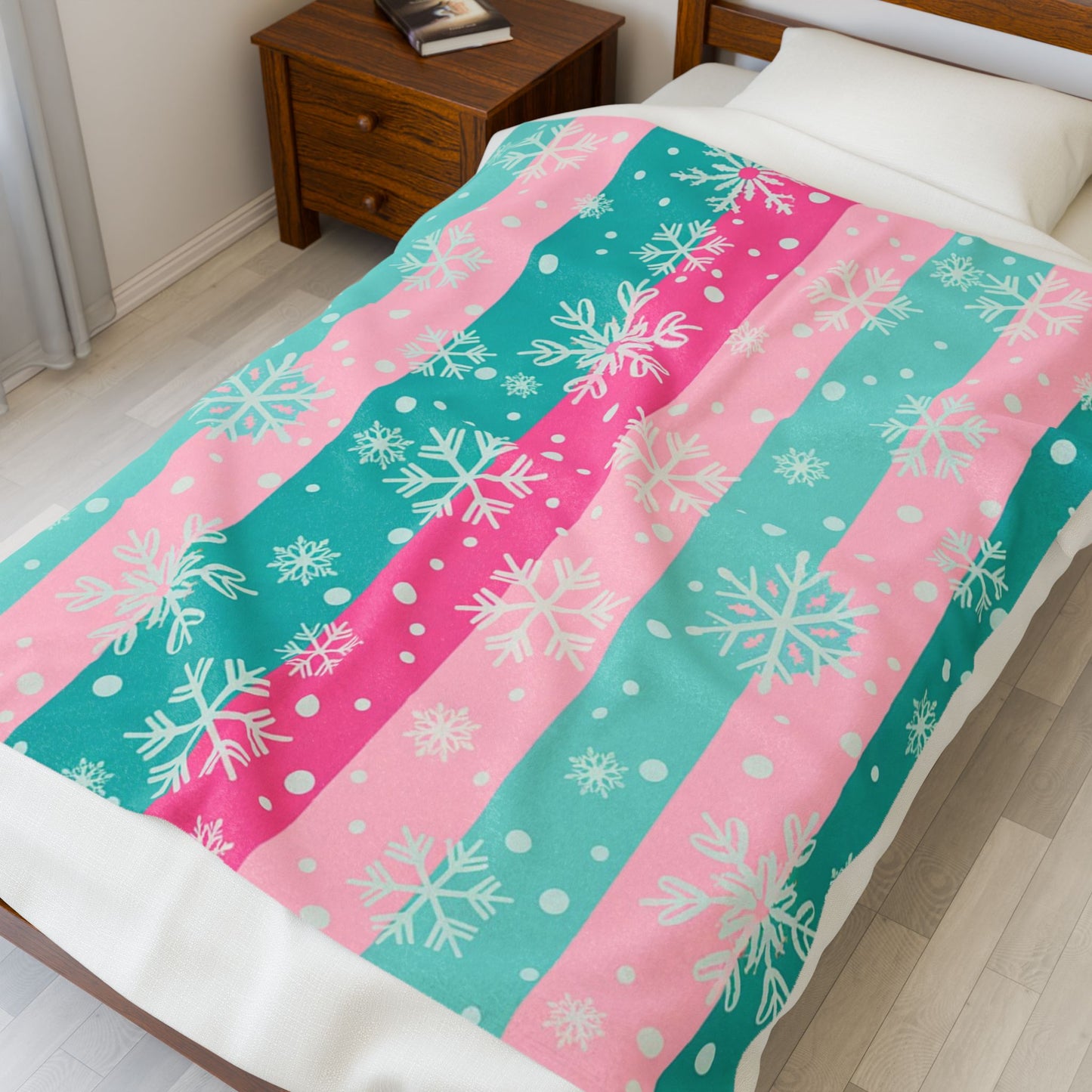 Winter Wonderland Velveteen Plush Blanket