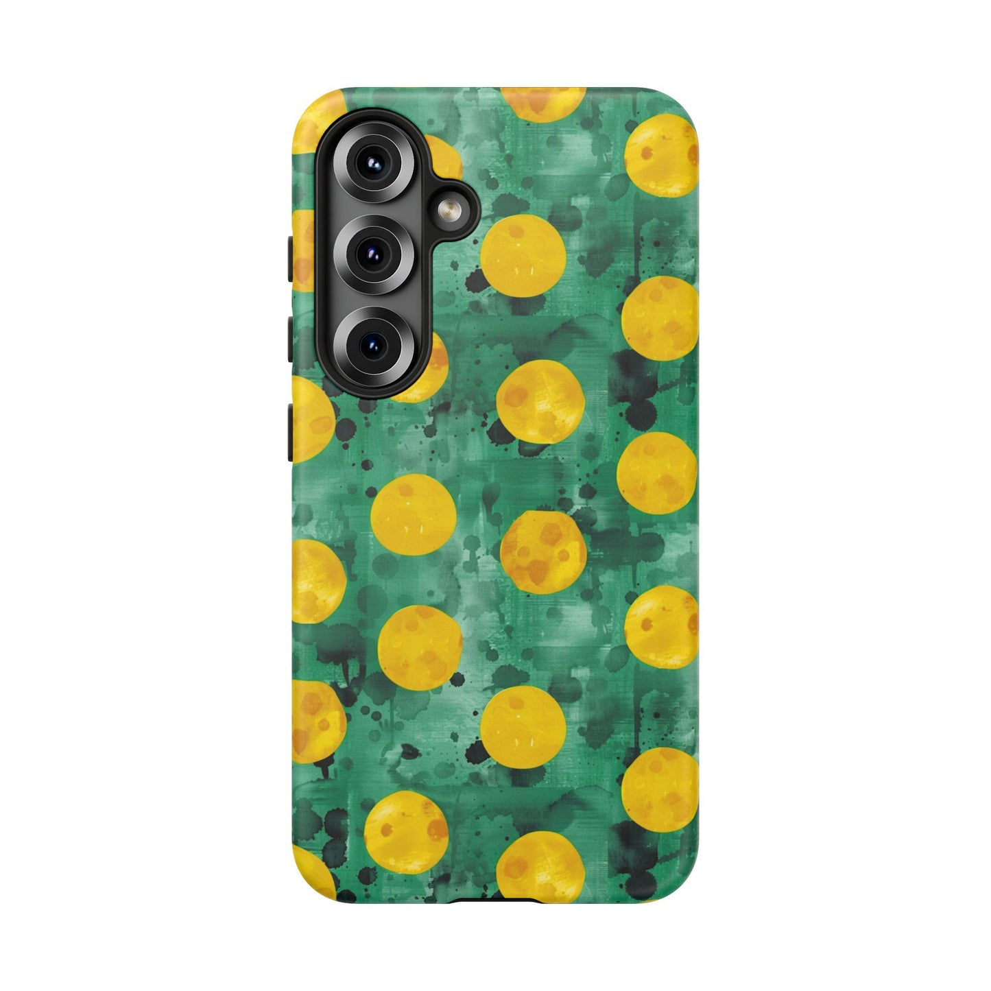 Tough Cases With a Green Color And Yellow ,A Perfect Gift For A Girl