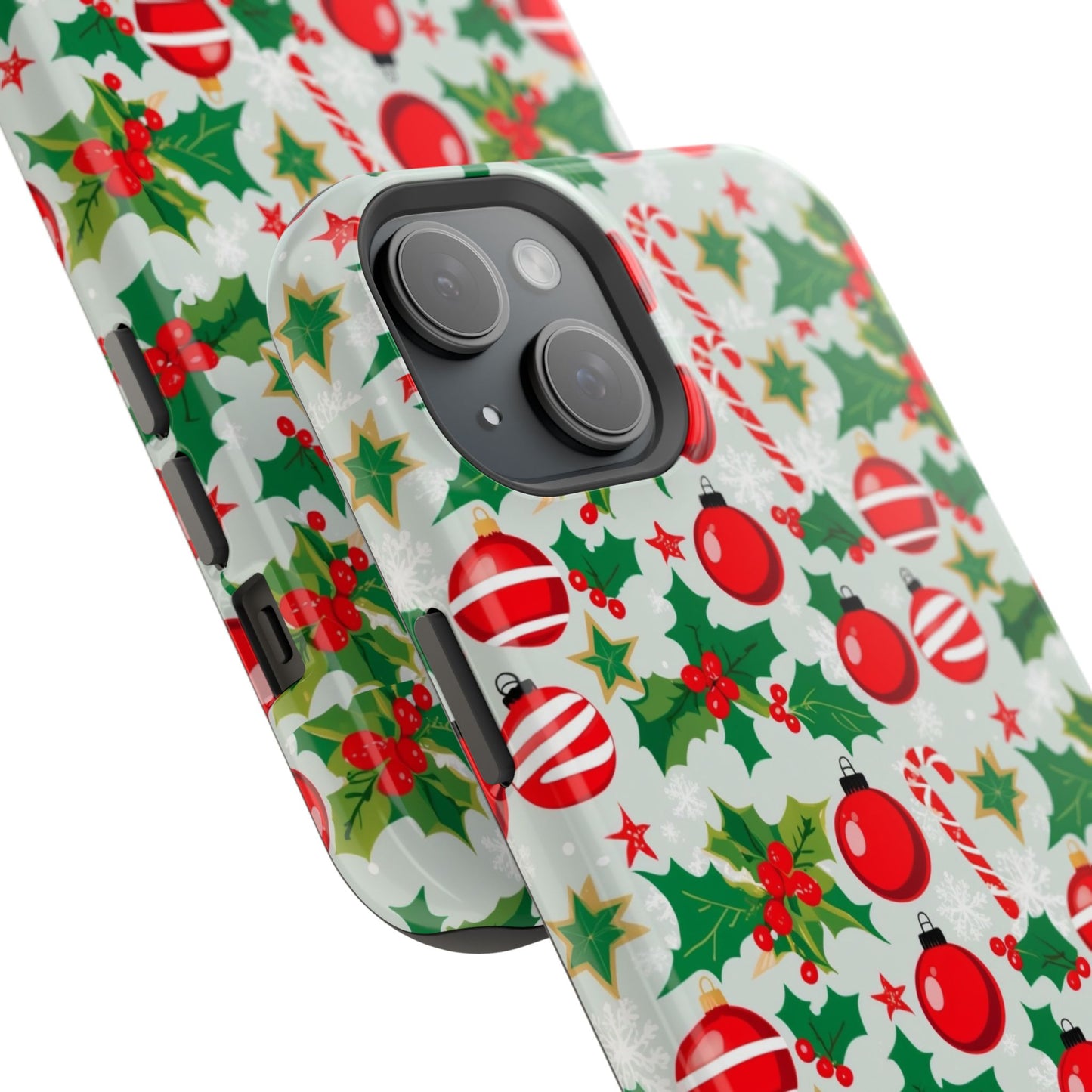 Festive Holiday Phone Case - Magnetic Impact-Resistant, Christmas Decor, Gift for Mom, Winter Vibes, Unique Phone Accessories