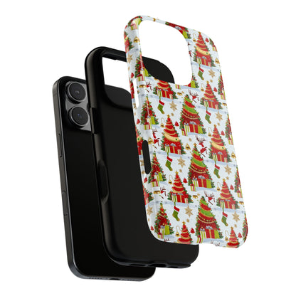 Festive Phone Case for Holiday Cheer, Christmas Gift, Phone Cover, Winter Decoration, Santa Claus Design