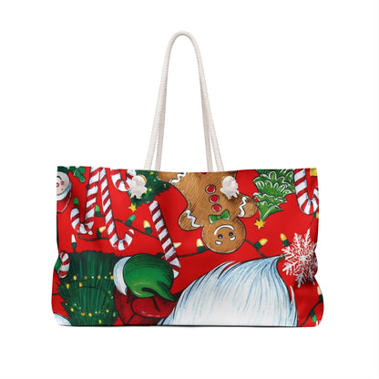 Weekender Bag for holidays , Christmas,perfect gift for her