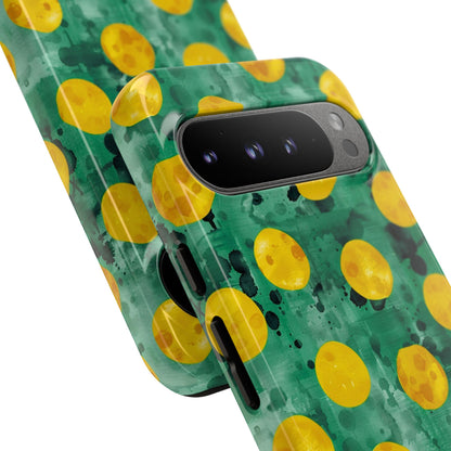Tough Cases With a Green Color And Yellow ,A Perfect Gift For A Girl