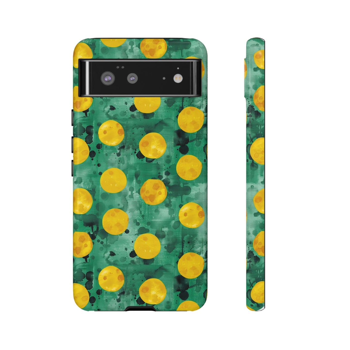 Tough Cases With a Green Color And Yellow ,A Perfect Gift For A Girl