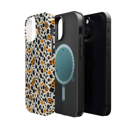 Leopard Spot Magnetic Impact-Resistant Phone Case