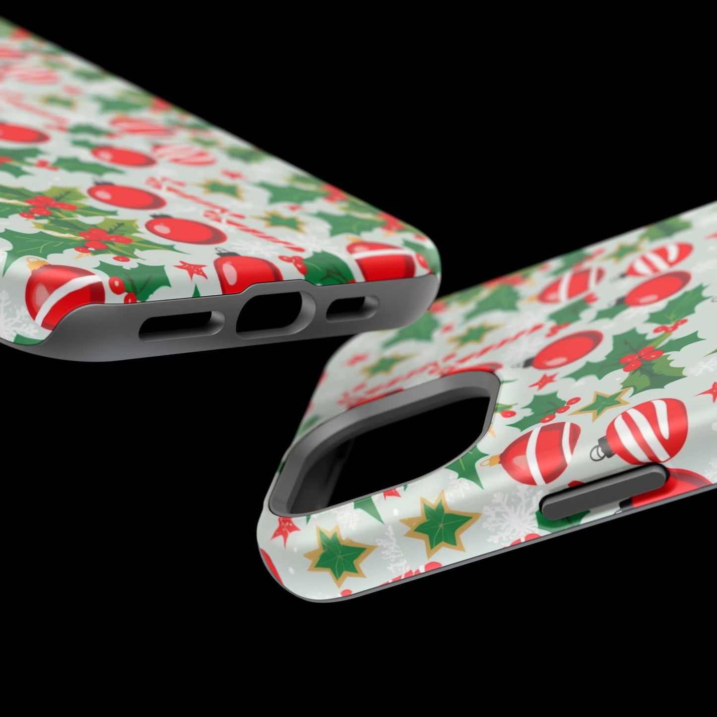 Festive Holiday Phone Case - Magnetic Impact-Resistant, Christmas Decor, Gift for Mom, Winter Vibes, Unique Phone Accessories
