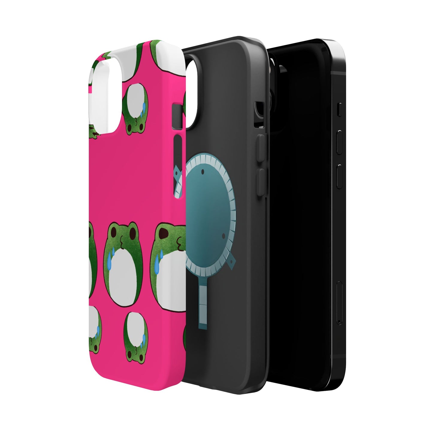 Colorful Frog Phone Case, Cute Protective Phone Cover, Fun Kawaii Mobile Accessories.