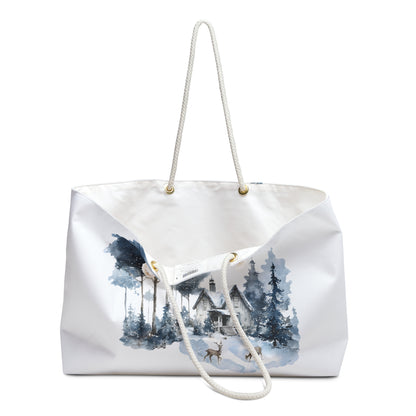 Cozy Cabin Weekender Bag - Perfect for Getaways & Gift Giving