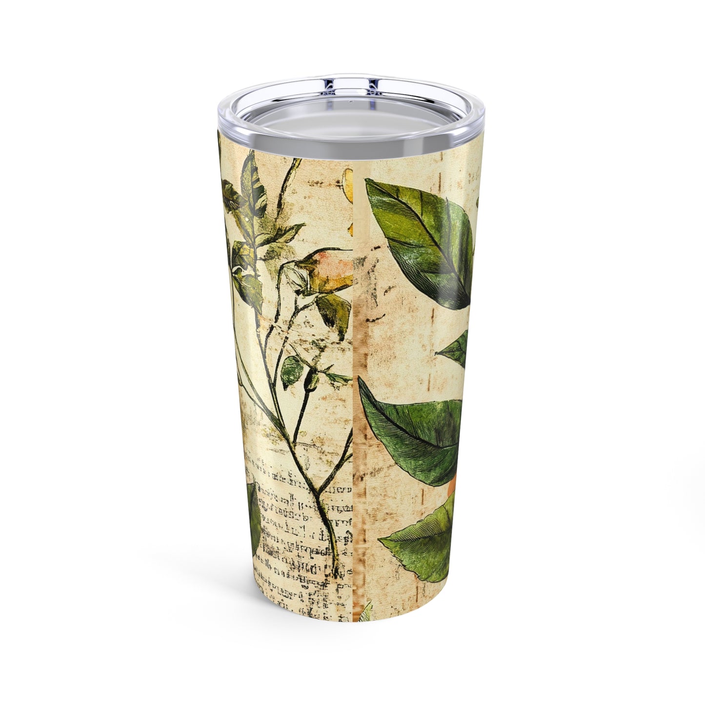 Botanical 20oz Tumbler – Vintage Floral Insulated Travel Cup