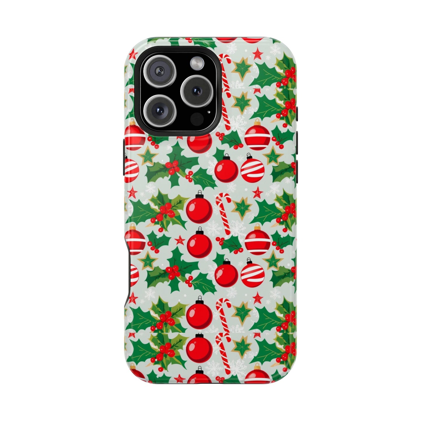 Festive Holiday Phone Case - Magnetic Impact-Resistant, Christmas Decor, Gift for Mom, Winter Vibes, Unique Phone Accessories