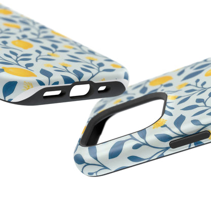 Phone Case — Lemon Branch Magnetic Impact-Resistant Case IPhone Case For Girl,Summer Vibes.