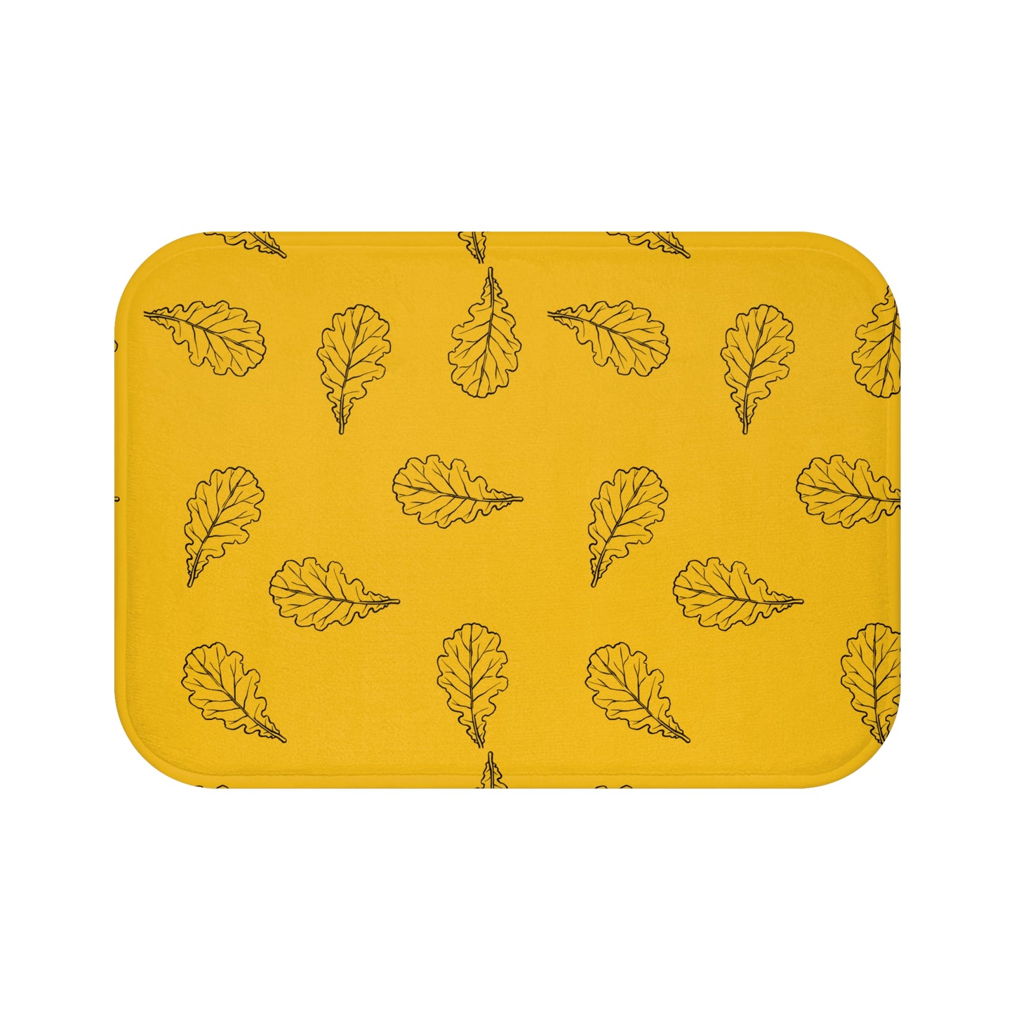 Vibrant Leaf Bath Mat, Cozy Bathroom Decor, Autumn Vibes, Nature Inspired, Home Essentials, Gift for Housewarming