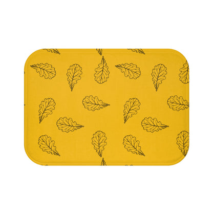 Vibrant Leaf Bath Mat, Cozy Bathroom Decor, Autumn Vibes, Nature Inspired, Home Essentials, Gift for Housewarming