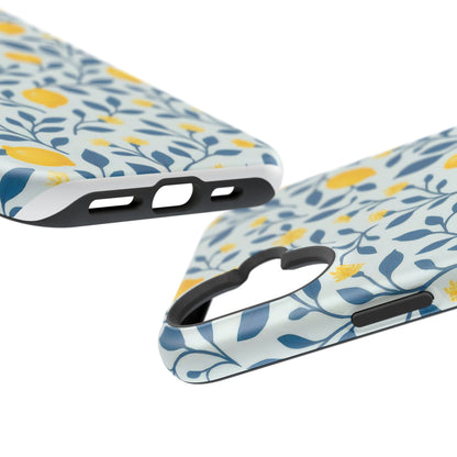 Phone Case — Lemon Branch Magnetic Impact-Resistant Case IPhone Case For Girl,Summer Vibes.