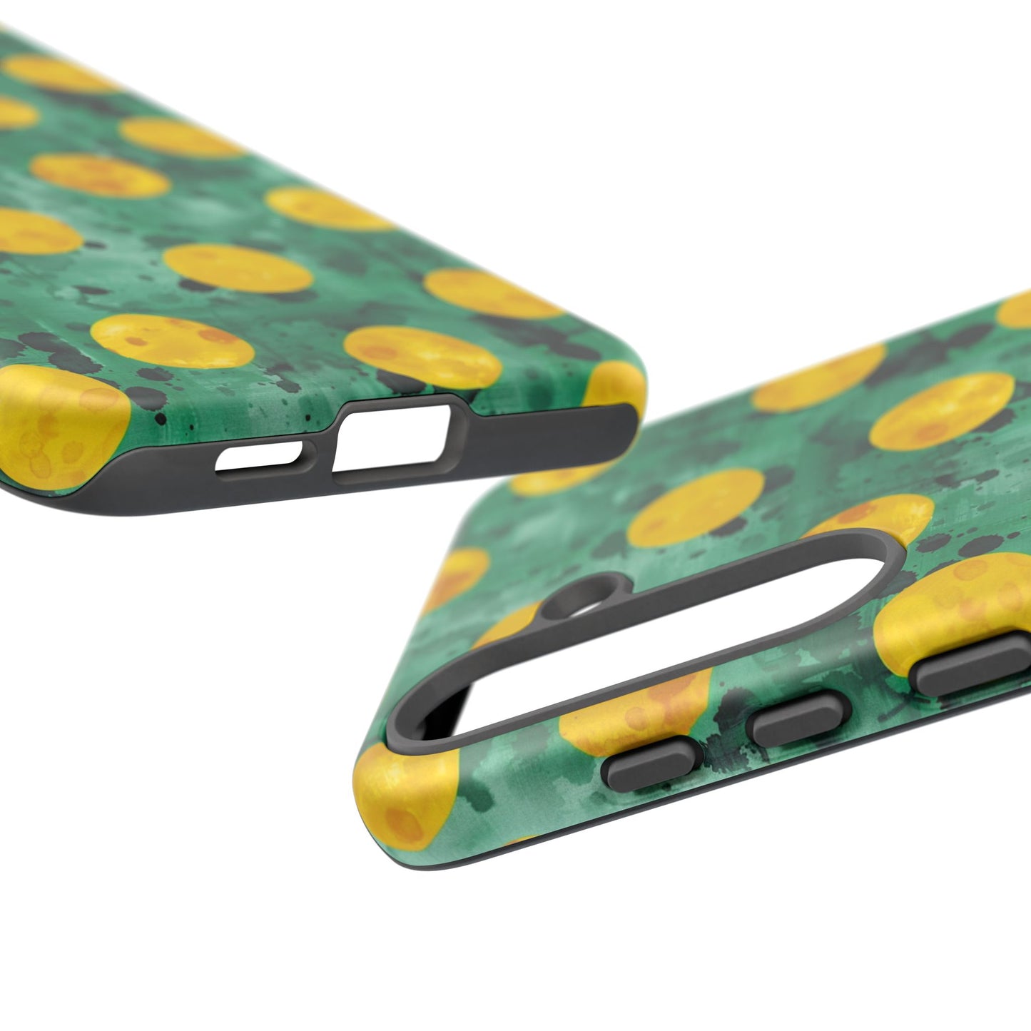 Tough Cases With a Green Color And Yellow ,A Perfect Gift For A Girl