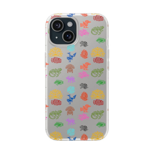 Colorful Animal Flexi Cases for Phones | Gift for Animal Lovers