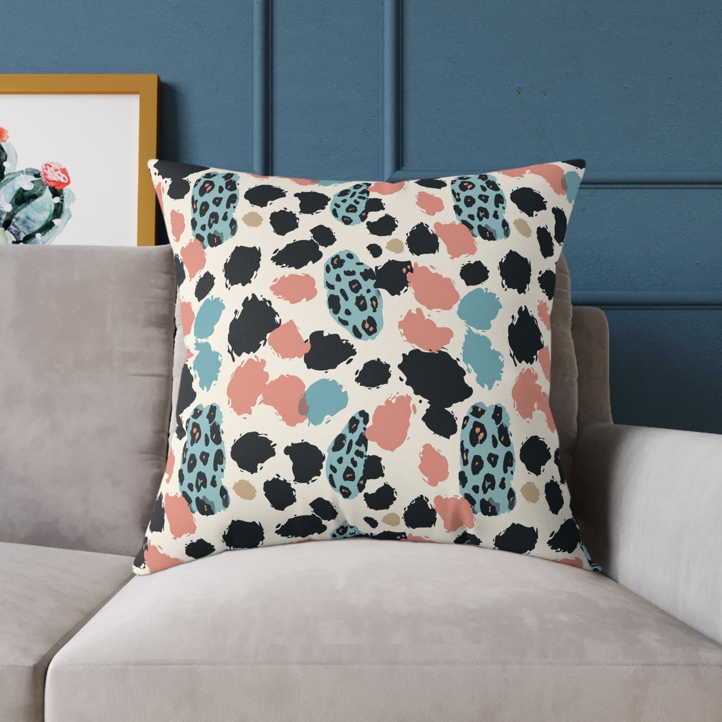 Square Poly Canvas Pillow