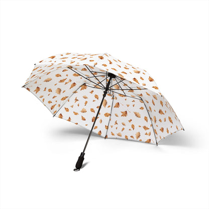 Autumn  Umbrella, Foldable Umbrella, Cute Rain Gear, Gift for Her, Waterproof Umbrella with Bow Design