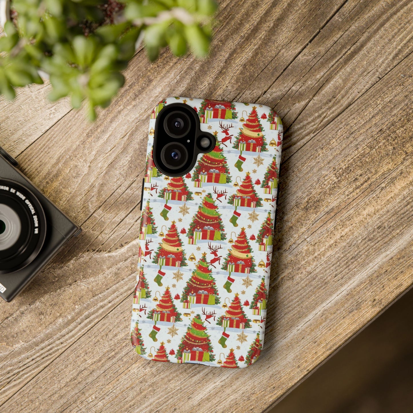 Festive Phone Case for Holiday Cheer, Christmas Gift, Phone Cover, Winter Decoration, Santa Claus Design