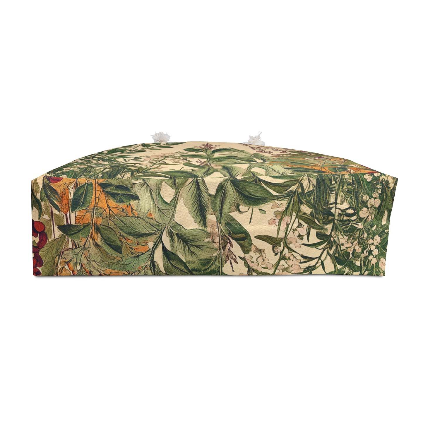 Botanical Weekender Bag — Vintage Floral Travel Tote
