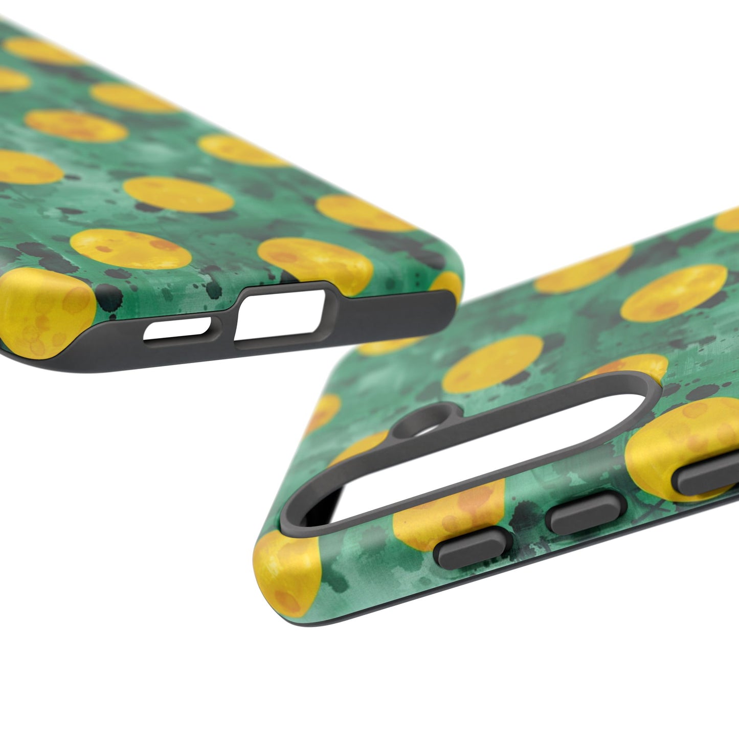 Tough Cases With a Green Color And Yellow ,A Perfect Gift For A Girl