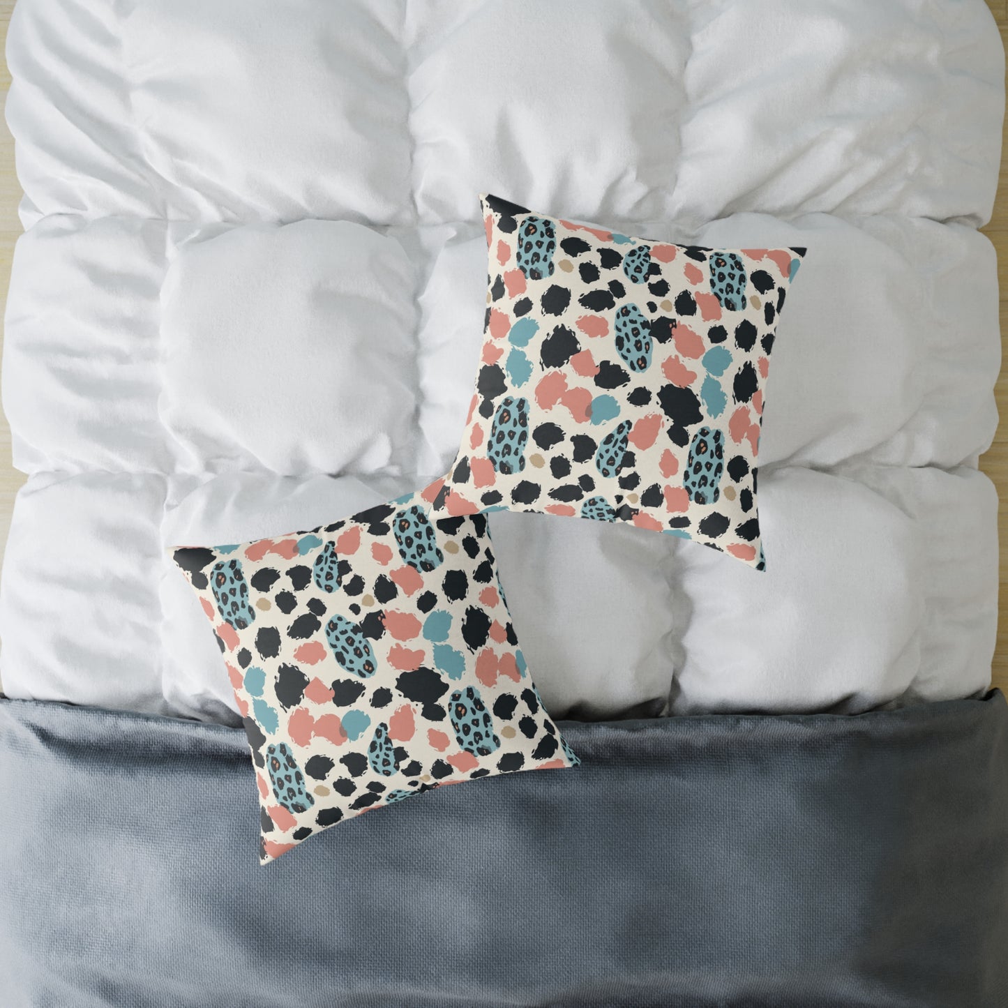 Square Poly Canvas Pillow