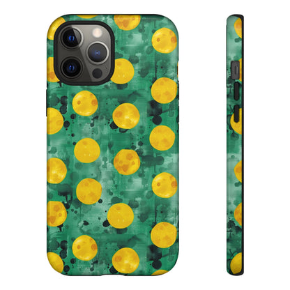Tough Cases With a Green Color And Yellow ,A Perfect Gift For A Girl