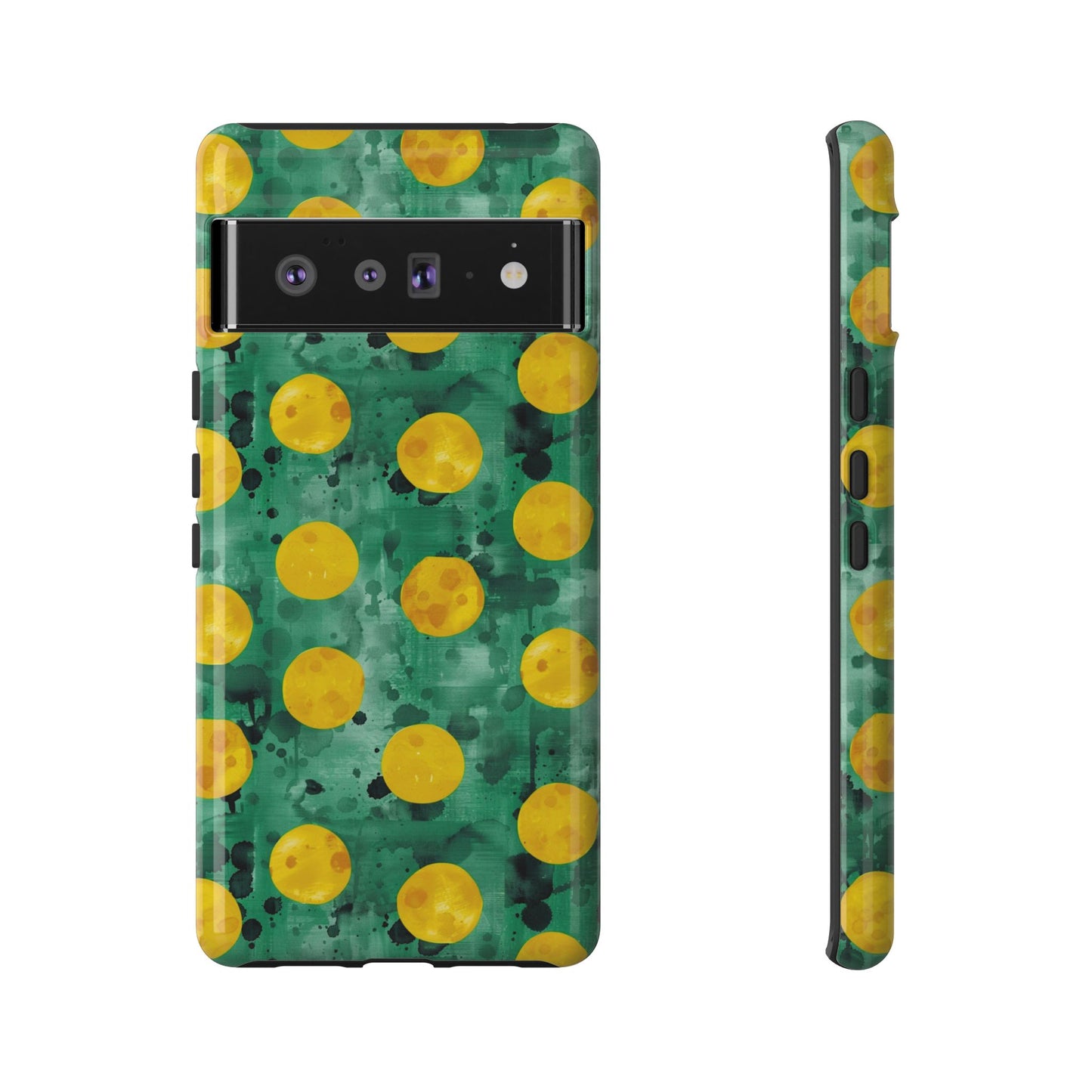 Tough Cases With a Green Color And Yellow ,A Perfect Gift For A Girl
