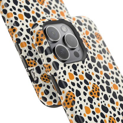 Leopard Spot Magnetic Impact-Resistant Phone Case