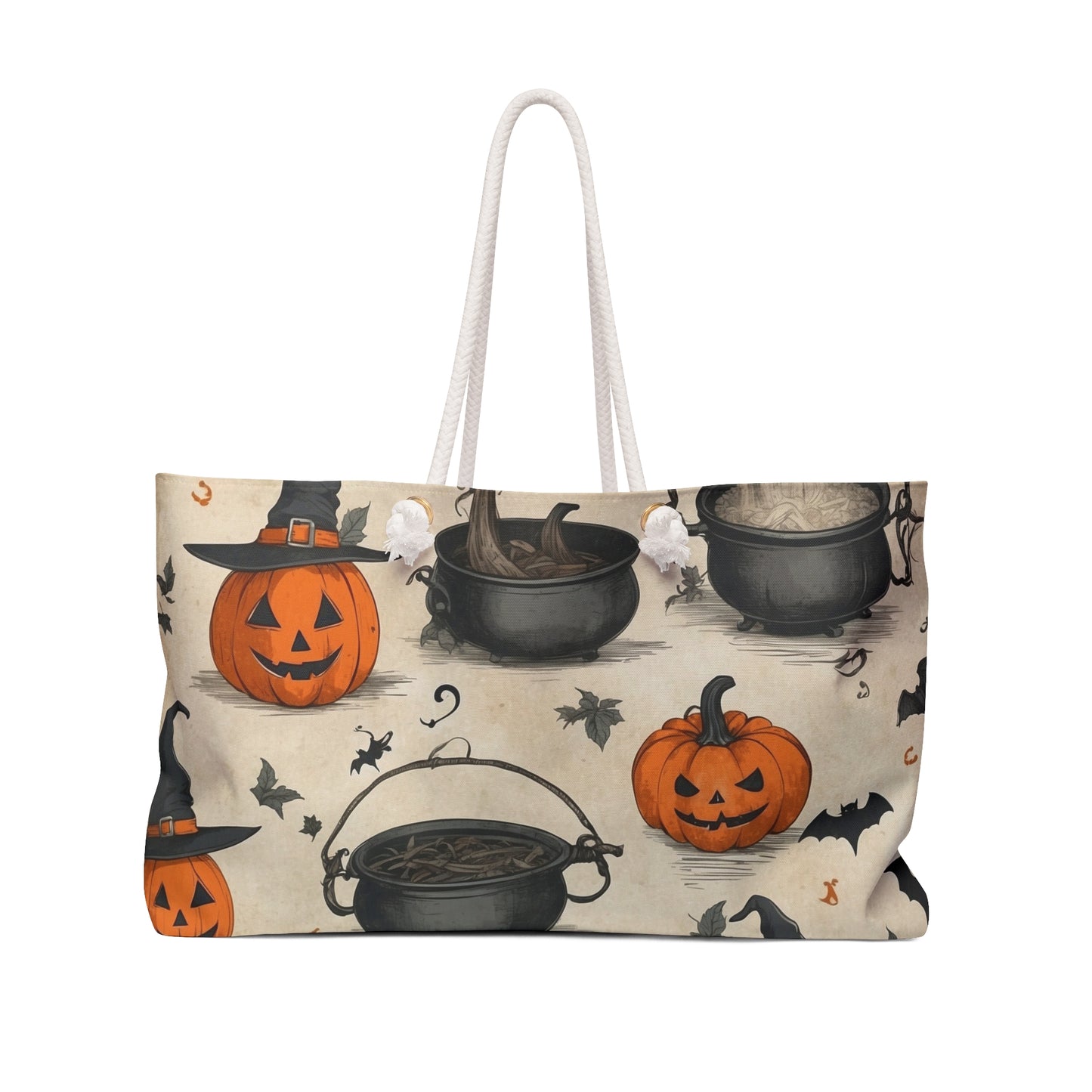 Weekender Bag for holidays Hallowen bag perfect gift for her