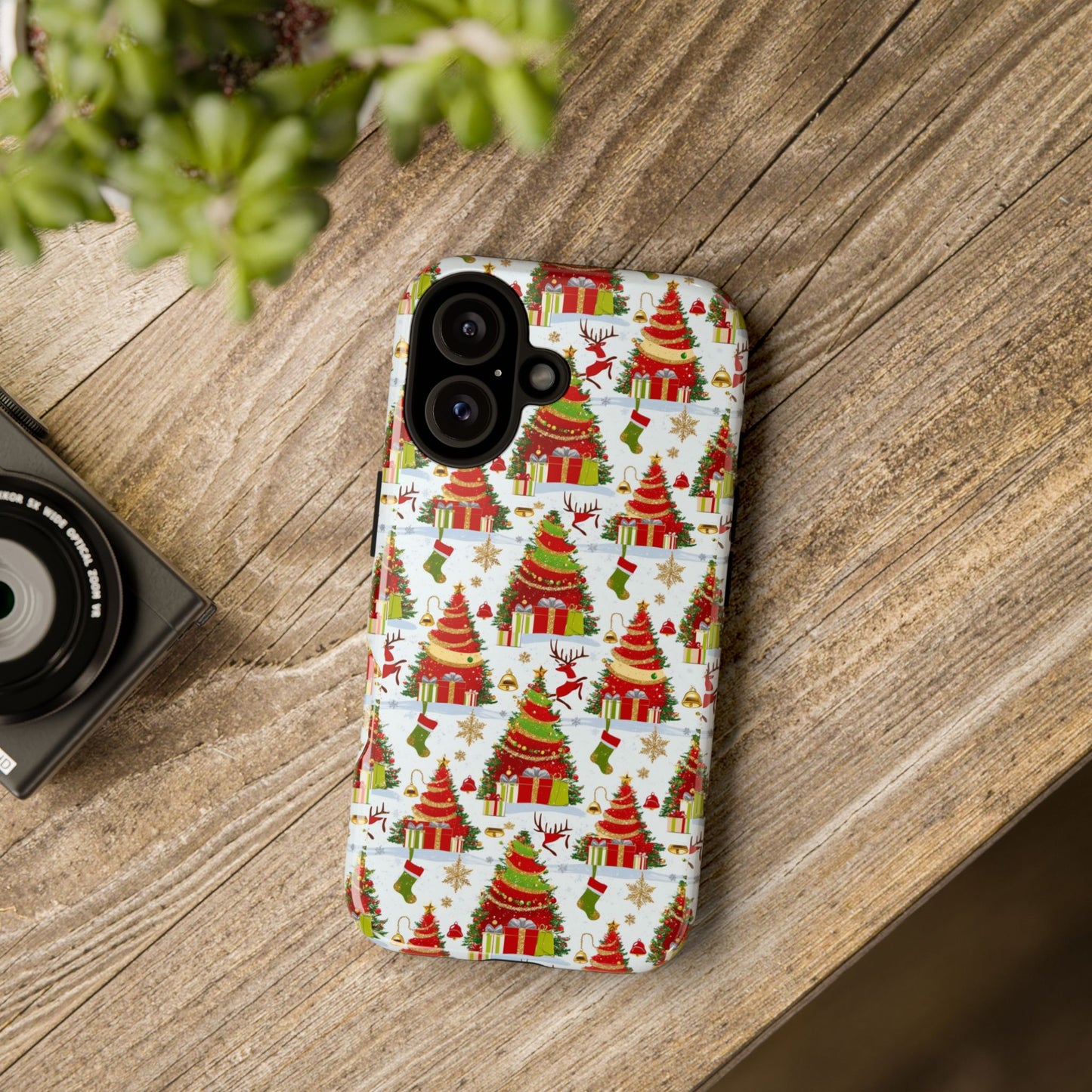 Festive Phone Case for Holiday Cheer, Christmas Gift, Phone Cover, Winter Decoration, Santa Claus Design