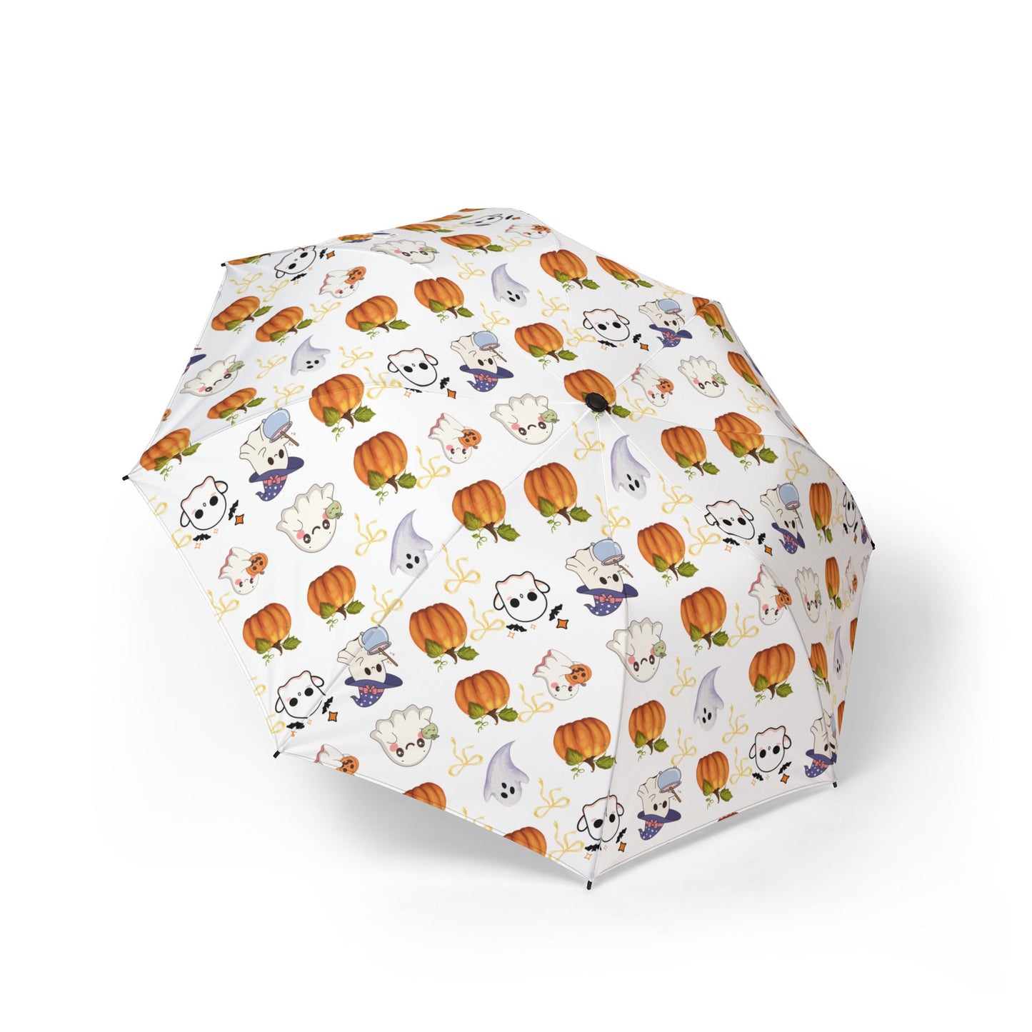 Semi-Automatic Foldable Umbrella,Hallowen pattern