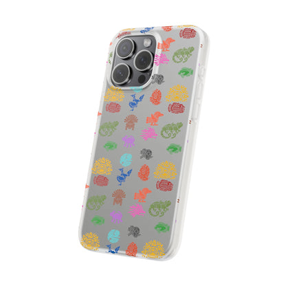 Colorful Animal Flexi Cases for Phones | Gift for Animal Lovers